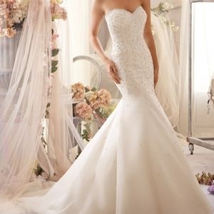 Stunning all over sparkle MoriLee by Madeline Gardner Wedding dress